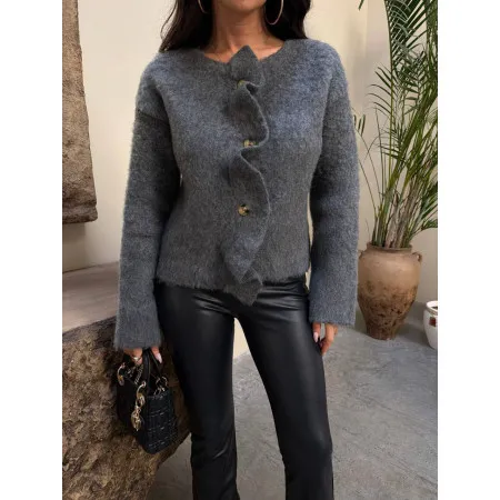 Теплий короткий кардиган