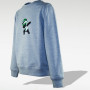 Sweatshirt "Junior" Light melange print Panda Dab