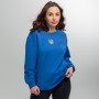 Women's Sweatshirt "Style" Jeans & emblem "Trident"