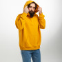 Худі - толстовка чоловічий "Комфорт" помаранчевий Гірчиця