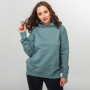 Female Hoodie "Komfort" Azure gray