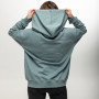 Худі - толстовка жіноча "Комфорт" Лазурно - сірий