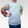 Sweatshirt "Petrykivka decorative painting"