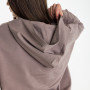Female Hoodie "Komfort" dark beige cappuccino
