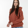 Female Hoodie "Komfort" burgundy Terracotta