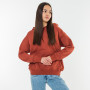 Female Hoodie "Komfort" burgundy Terracotta
