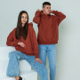 Female Hoodie "Komfort" burgundy Terracotta