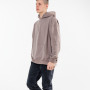Men's Hoodie "Komfort" dark beige cappuccino